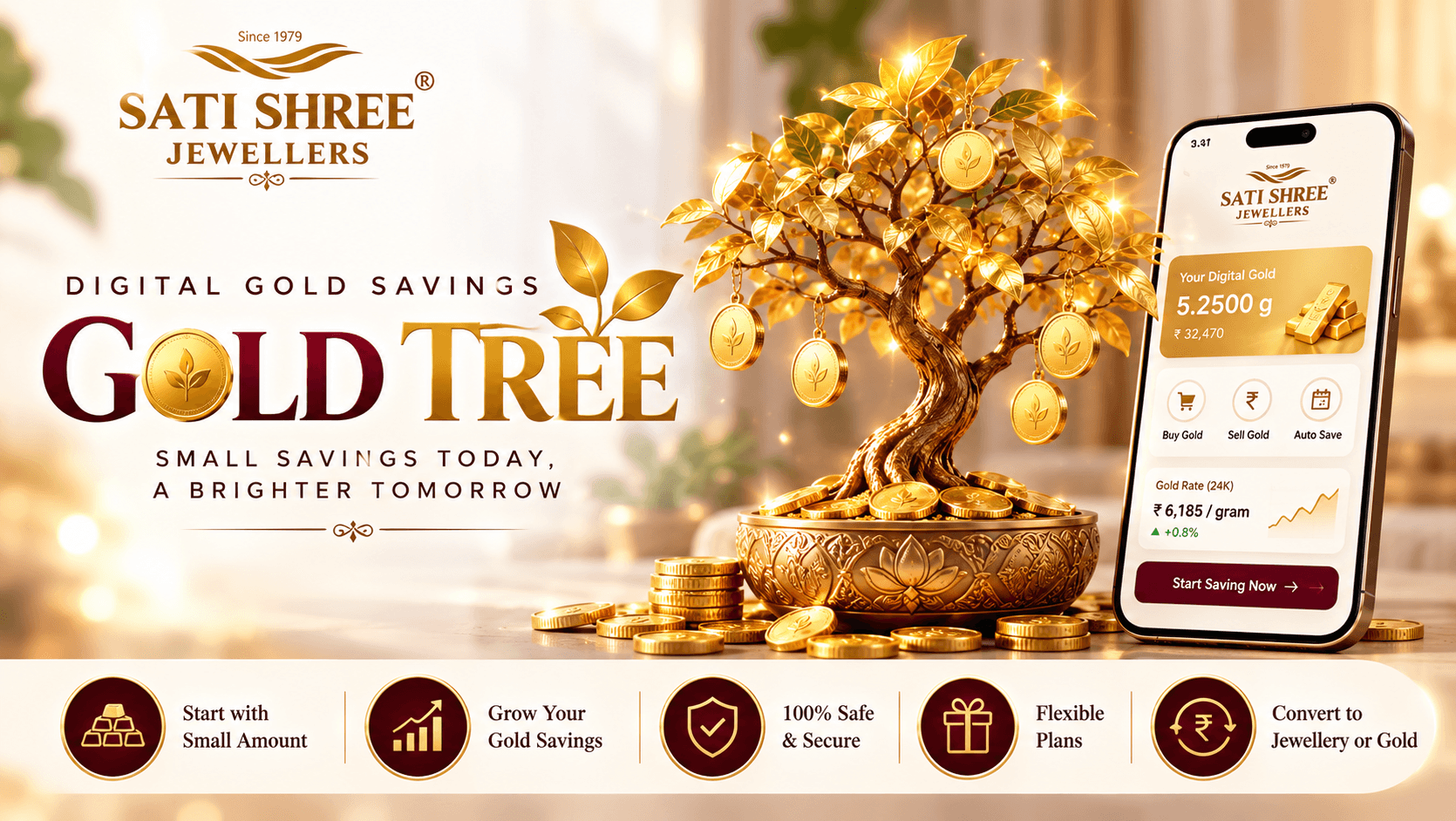Satishree Jewellers promotion 2