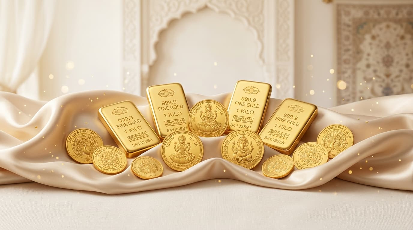 Digital Gold Background