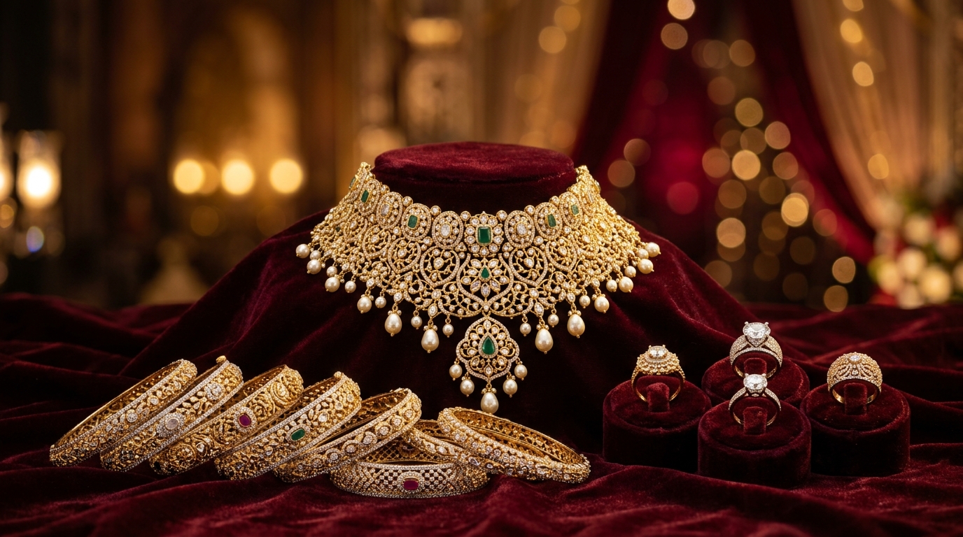Satishree Jewellers Royal Jewelry Banner